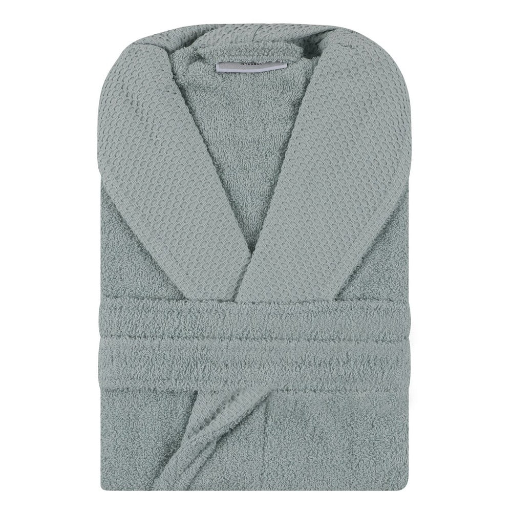 Bavlnený župan v mentolovozelenej farbe veľkosť XL Cappa – Foutastic