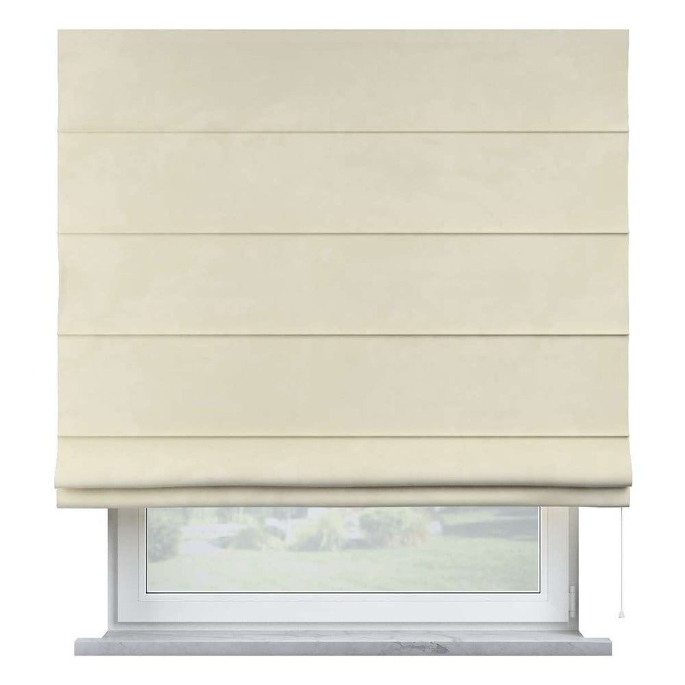 Béžová rímska roleta 170x100 cm Posh Velvet - Yellow Tipi