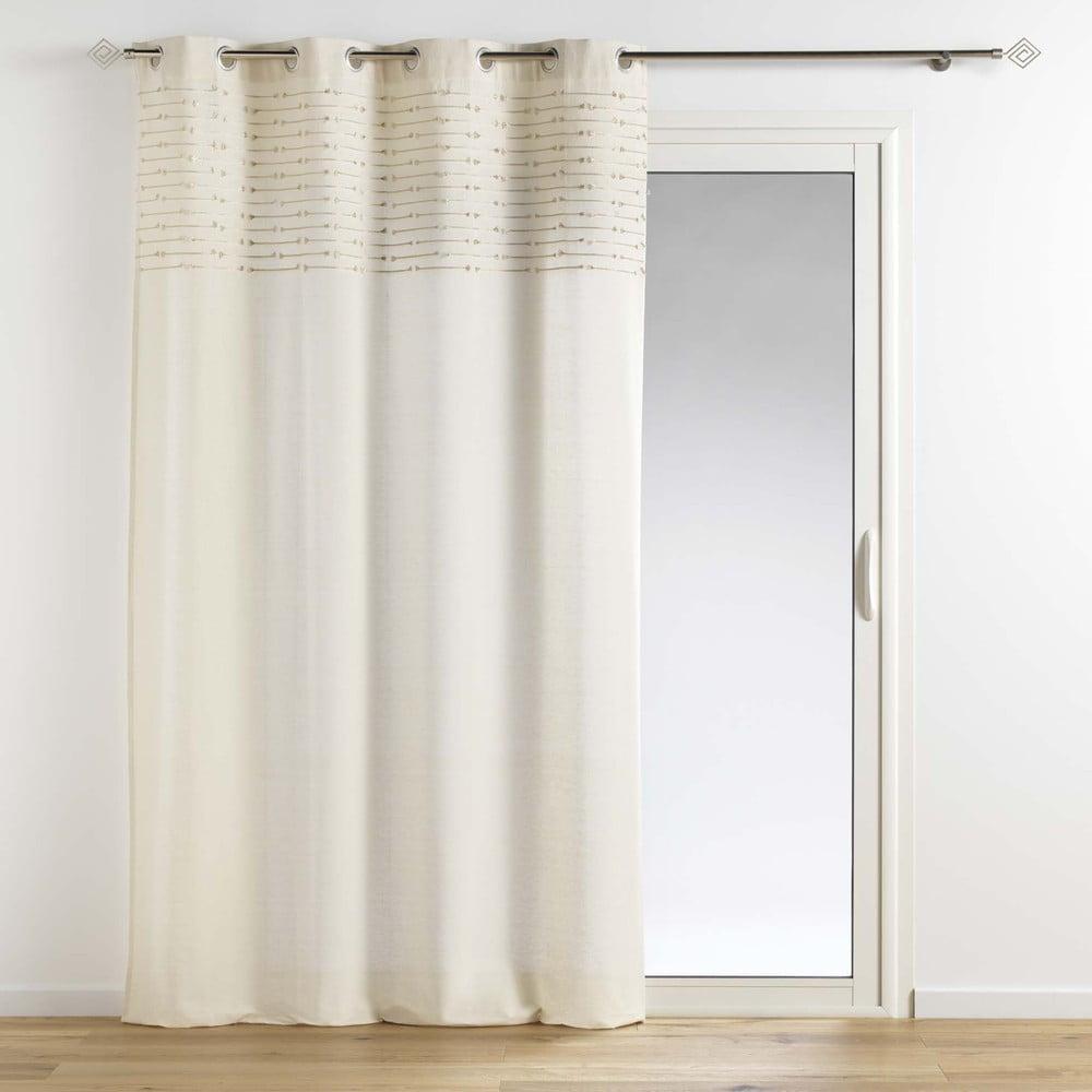 Béžový bavlnený záves 140x240 cm Golden Sunset – douceur d'intérieur