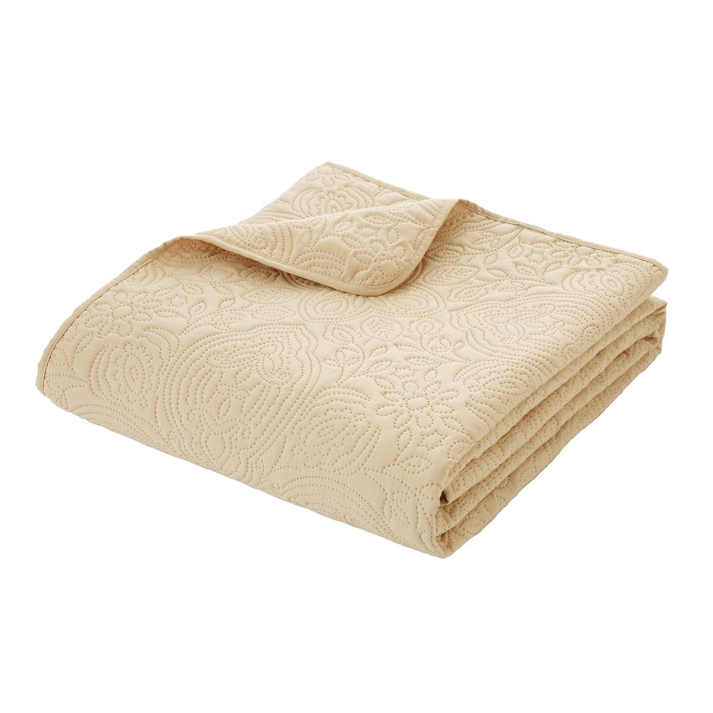 Béžový pléd 220x230 cm Casablanca Pinsonic – Pineapple Elephant