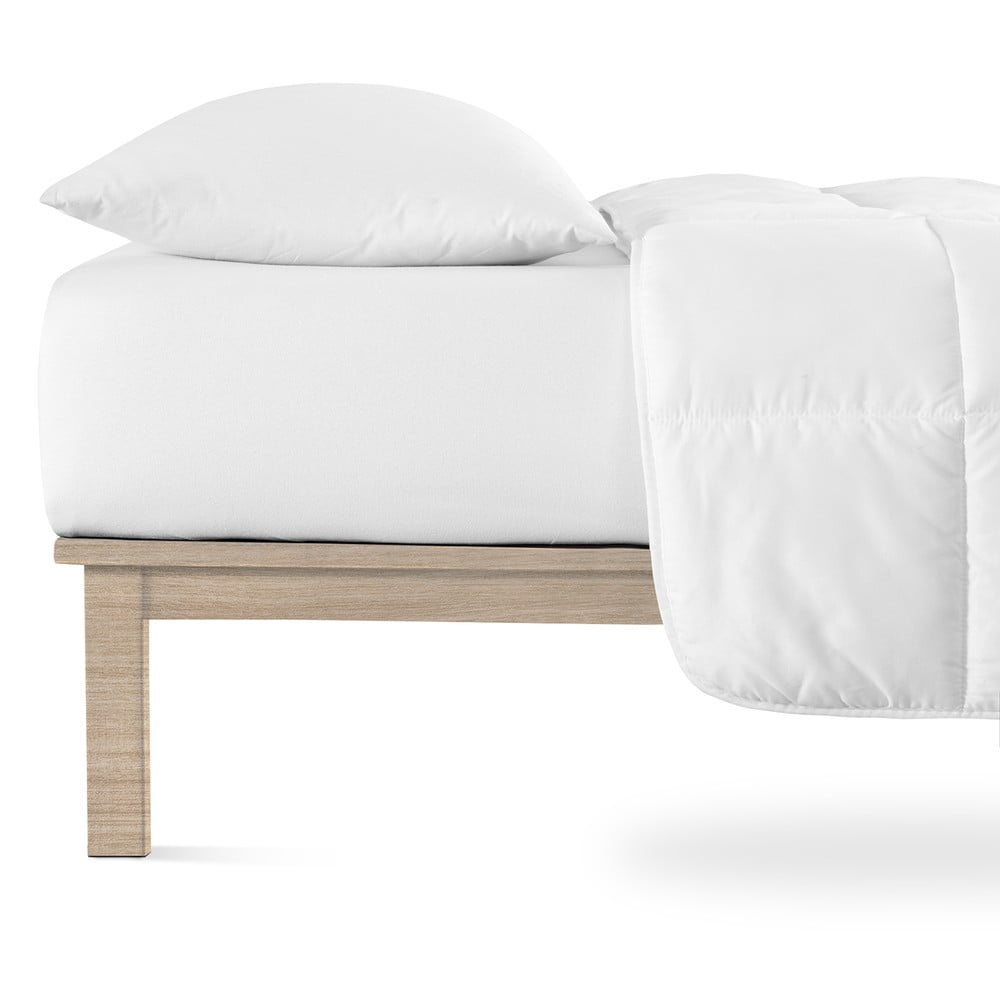 Biela napínacia plachta jersey 90x200 cm Boxspring – Andrea Simone