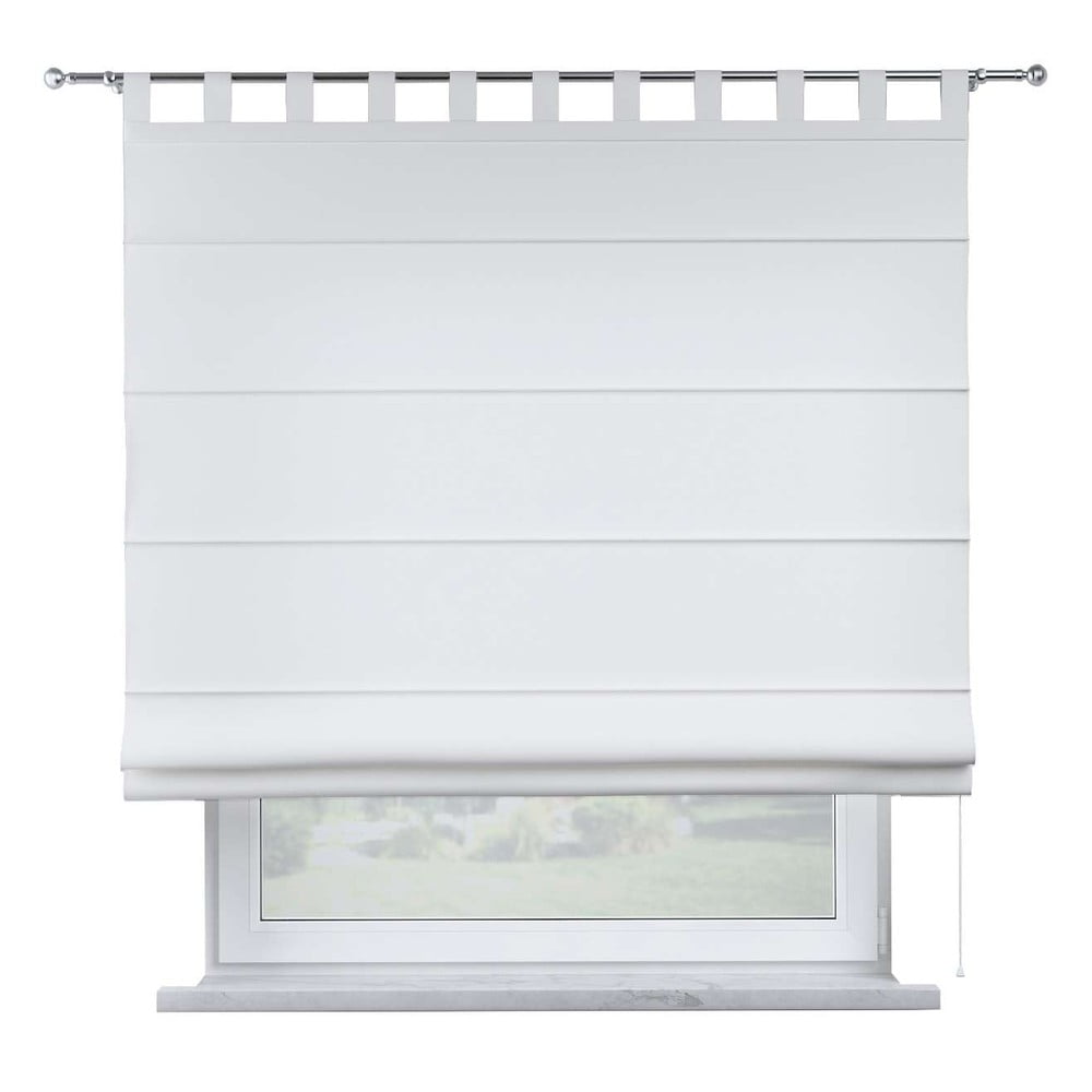 Biela rímska roleta 170x160 cm Happiness - Yellow Tipi