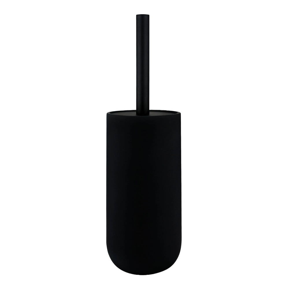 Čierna keramická WC kefa Lotus - Mette Ditmer Denmark