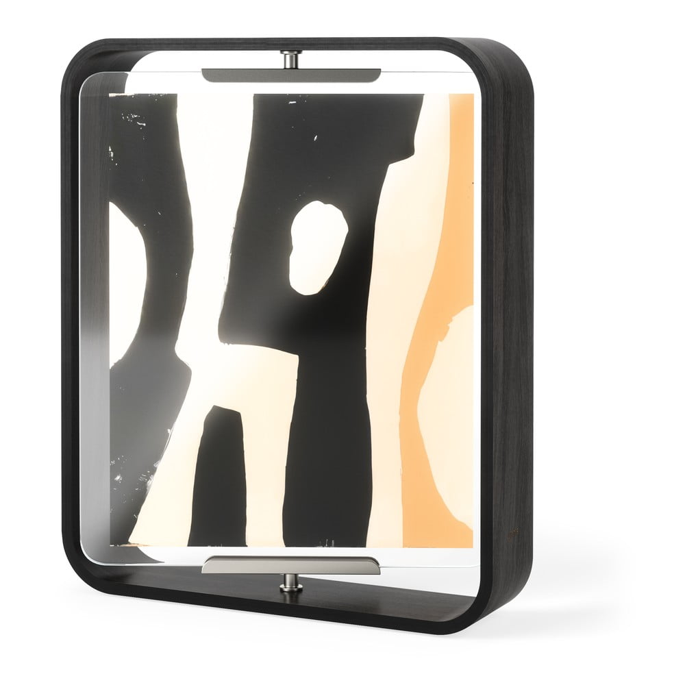 Čierny drevený stojací rámček 26x31,5 cm Bellwood – Umbra