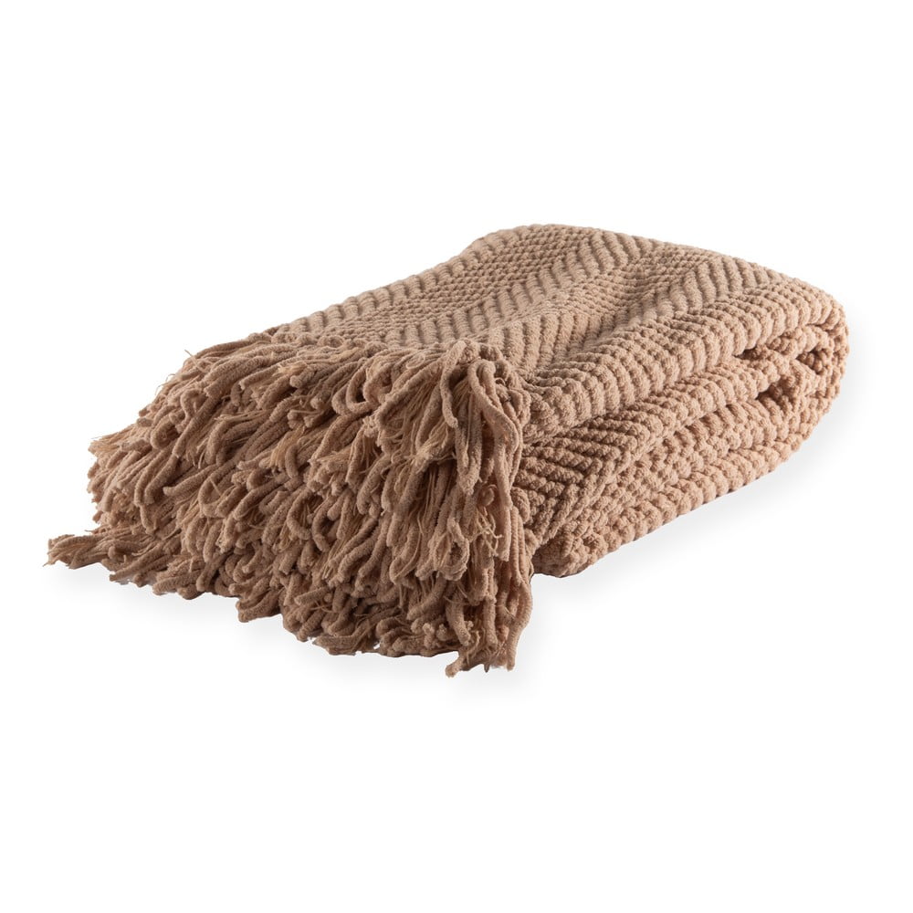 Hnedá deka zo ženilky 130x170 cm Renee – Tiseco Home Studio