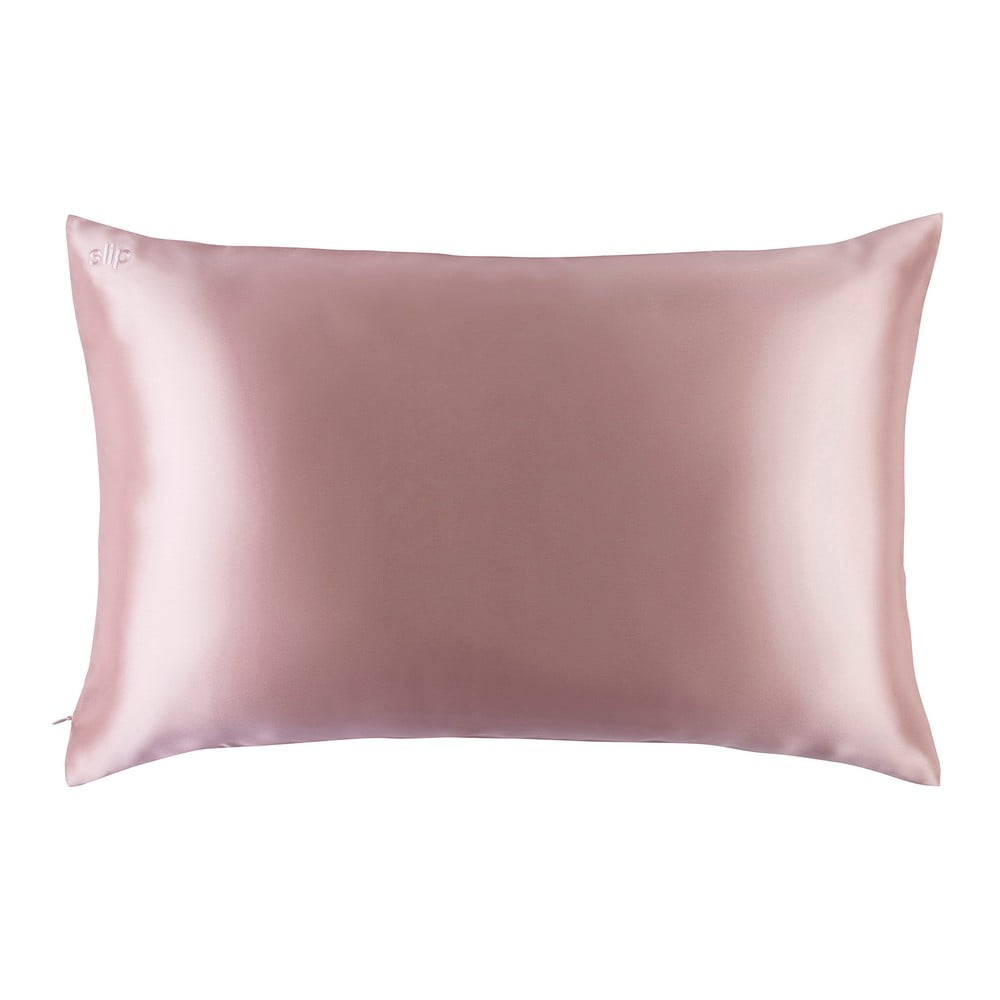 Hodvábna obliečka na vankúš 51x76 cm Pink – slip