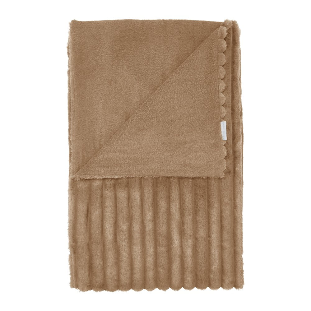 Mikroplyšová deka 130x170 cm Cosy Ribbed – Catherine Lansfield