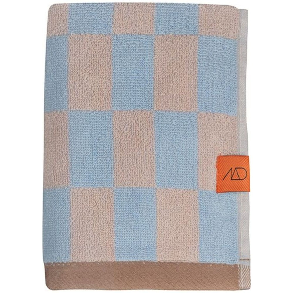 Modro-ružová osuška z bio bavlny 70x133 cm Retro - Mette Ditmer Denmark