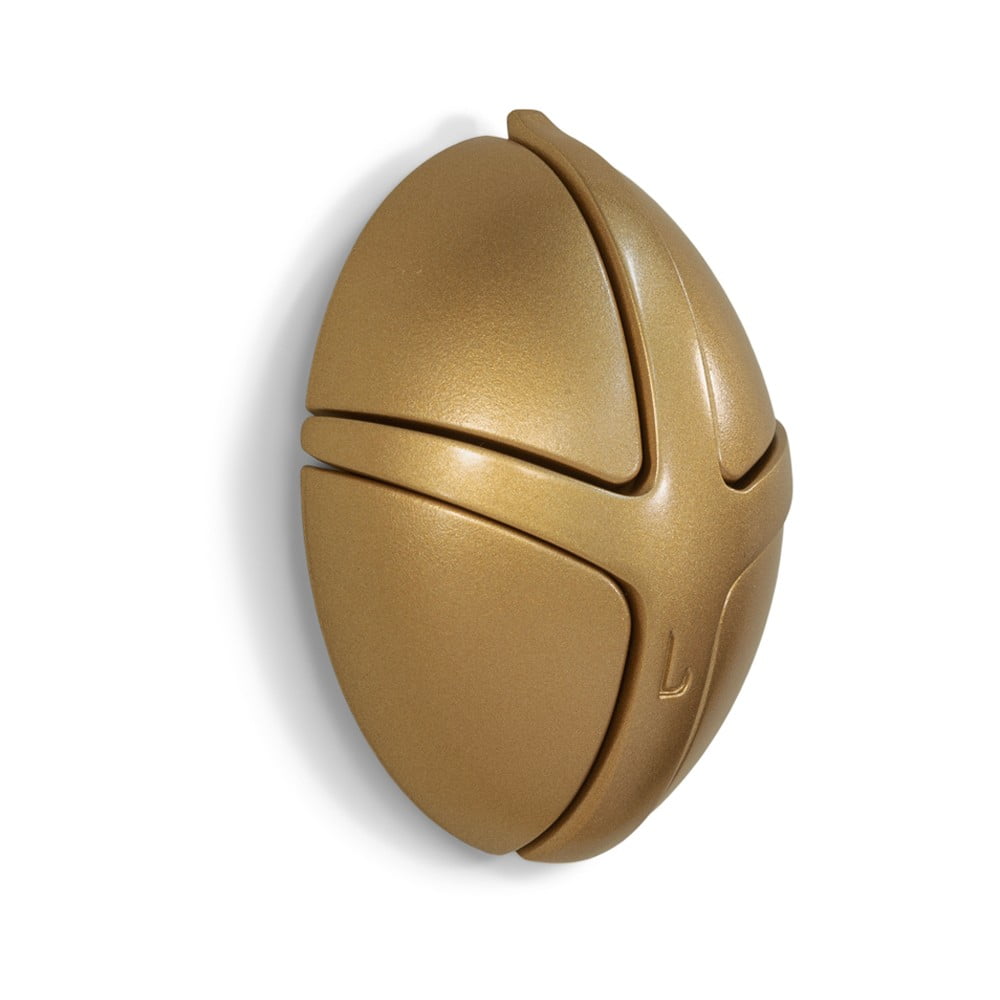 Nástenný háčik v zlatej farbe Tick – Spinder Design