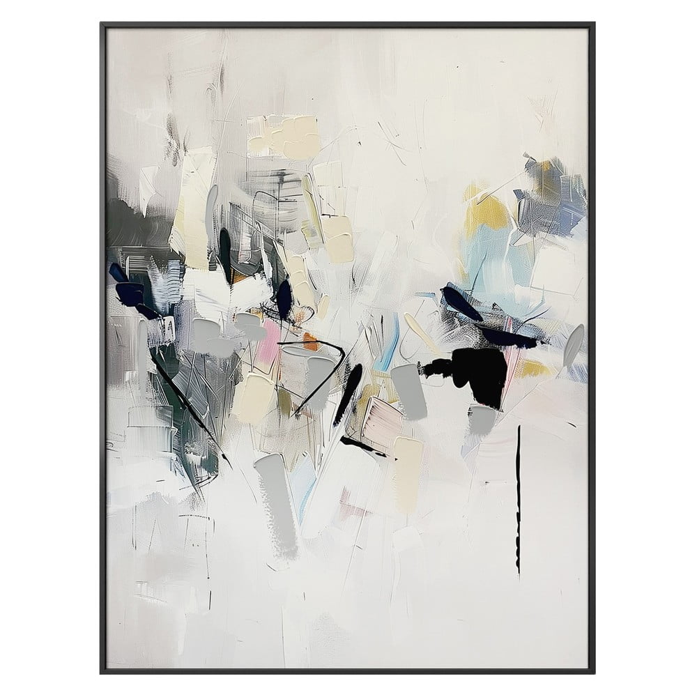 Obraz s ručne maľovanými prvkami 70x100 cm Cro – Styler