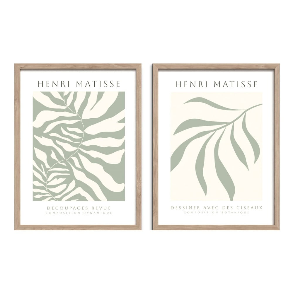 Obrazy v súprave 2 ks 30x40 cm Sage – Styler