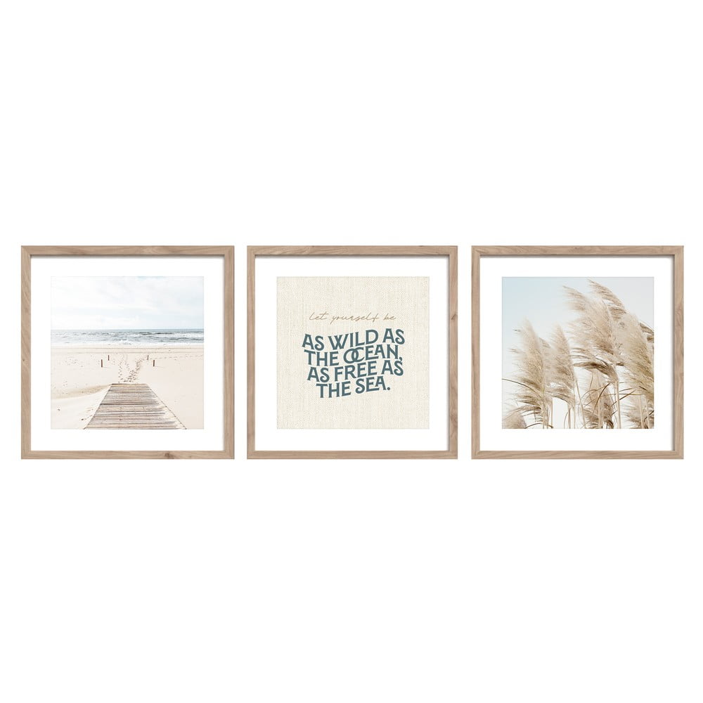 Obrazy v súprave 3 ks 30x40 cm Seaside – Styler