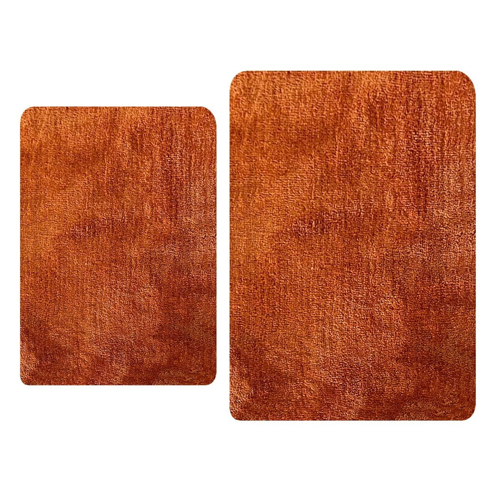 Oranžové kúpeľňové predložky v súprave 2 ks 60x100 cm Colors Of – Foutastic