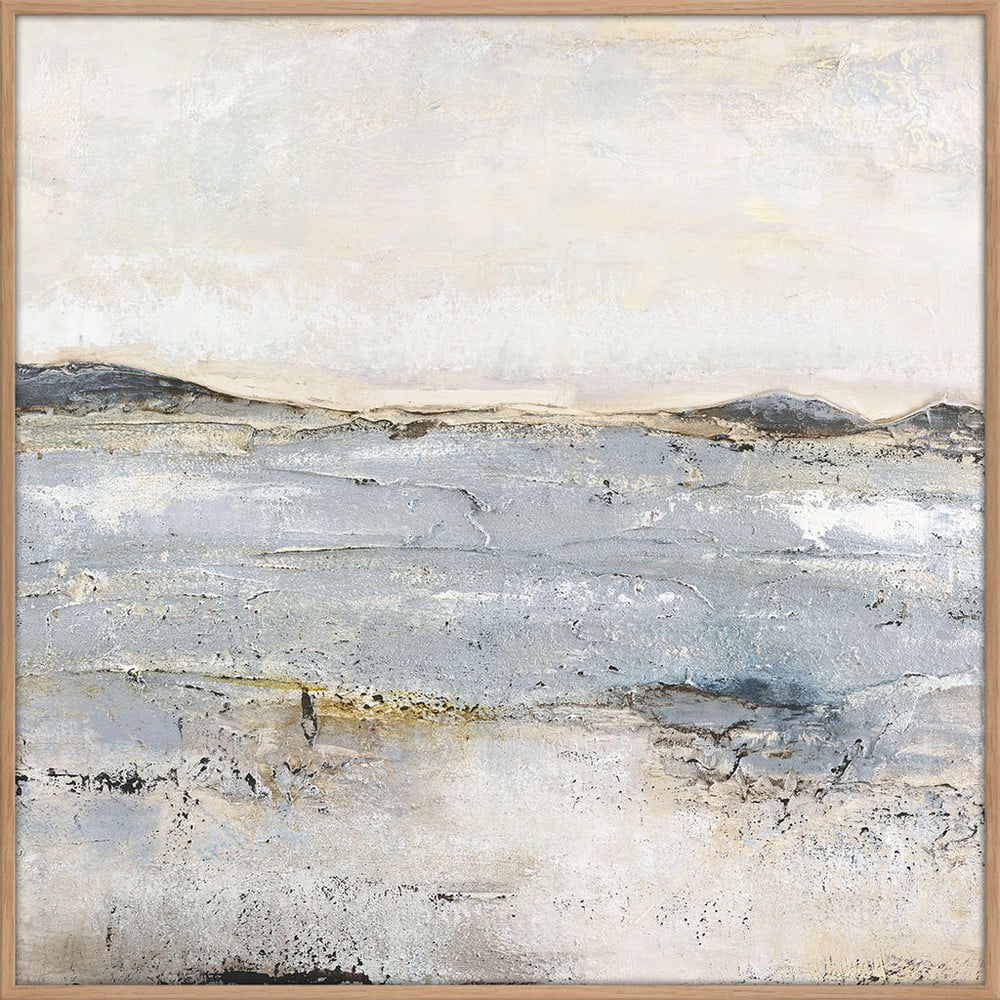 Ručne maľovaný obraz 100x100 cm Trace Of Nature – Malerifabrikken