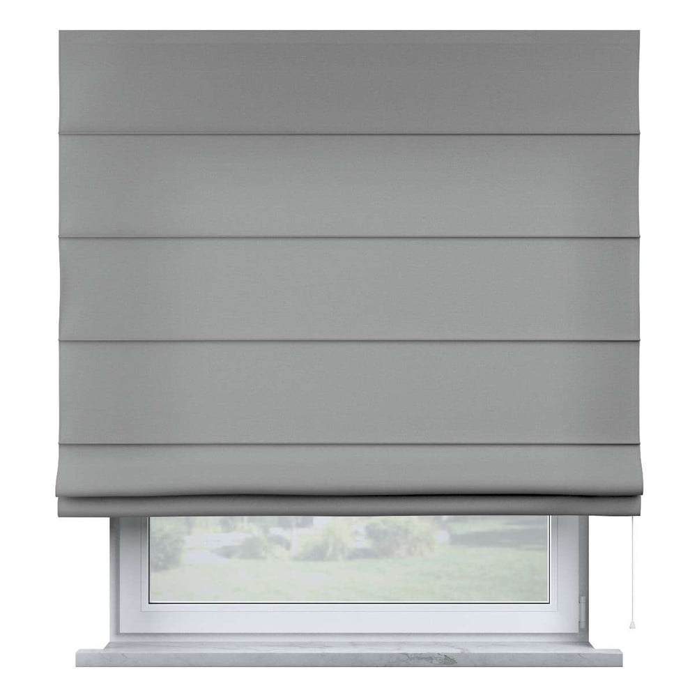 Sivá rímska roleta 170x160 cm Happiness - Yellow Tipi