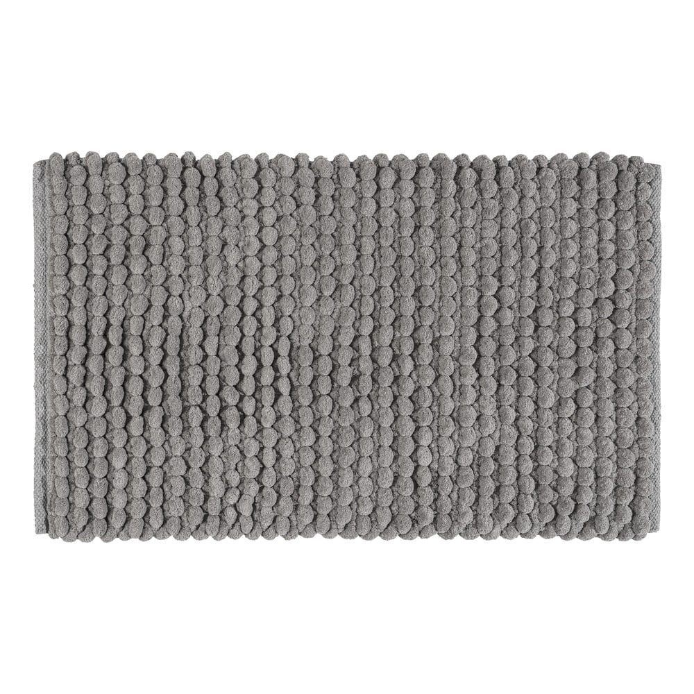 Sivá textilná kúpeľňová predložka 50x80 cm Solivo – Wenko