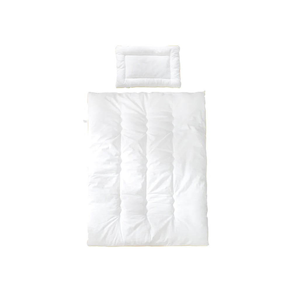 Súprava prikrývky a vankúša do detskej postieľky – Roba