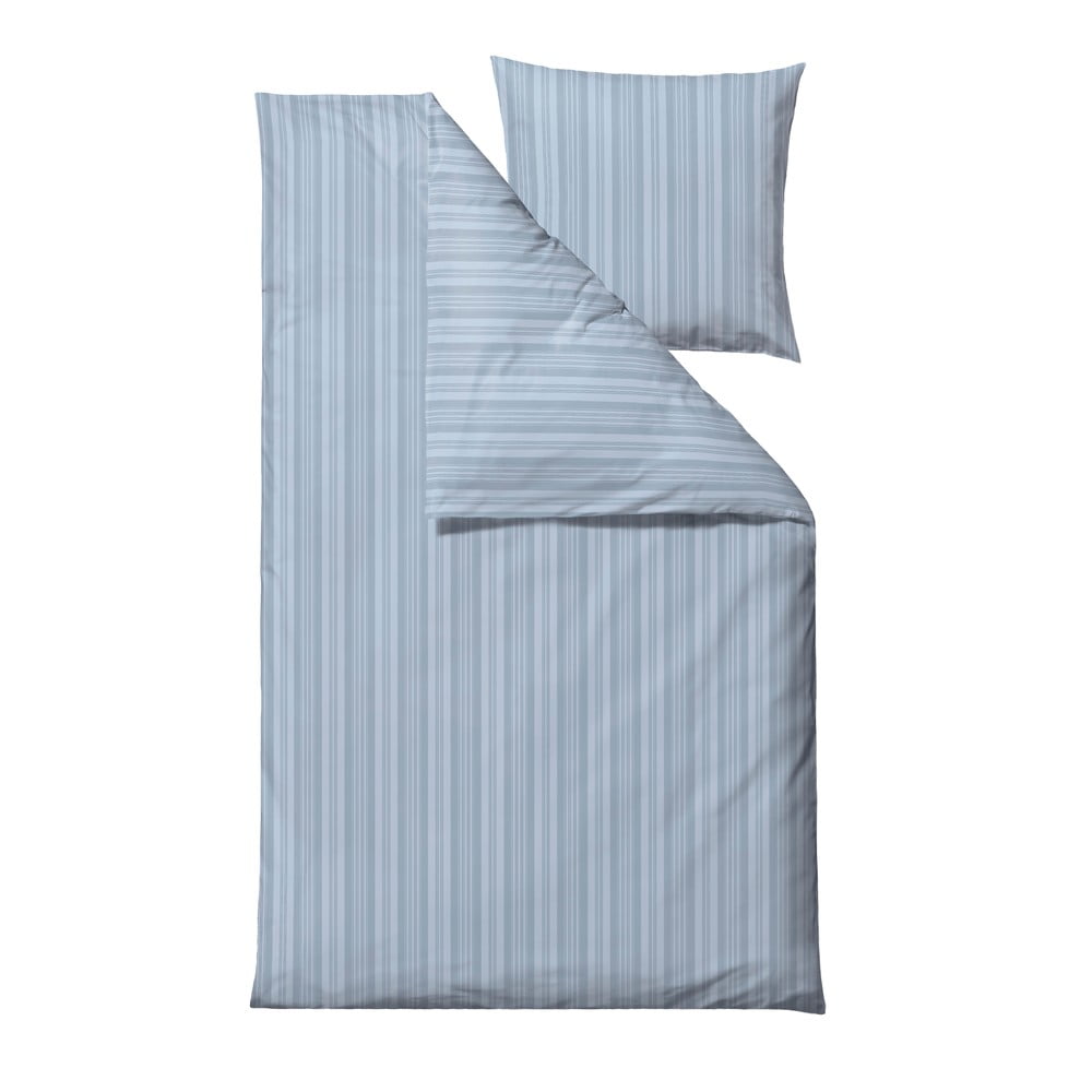 Svetlomodré damaškové obliečky na jednolôžko 140x200 cm Noble – Södahl