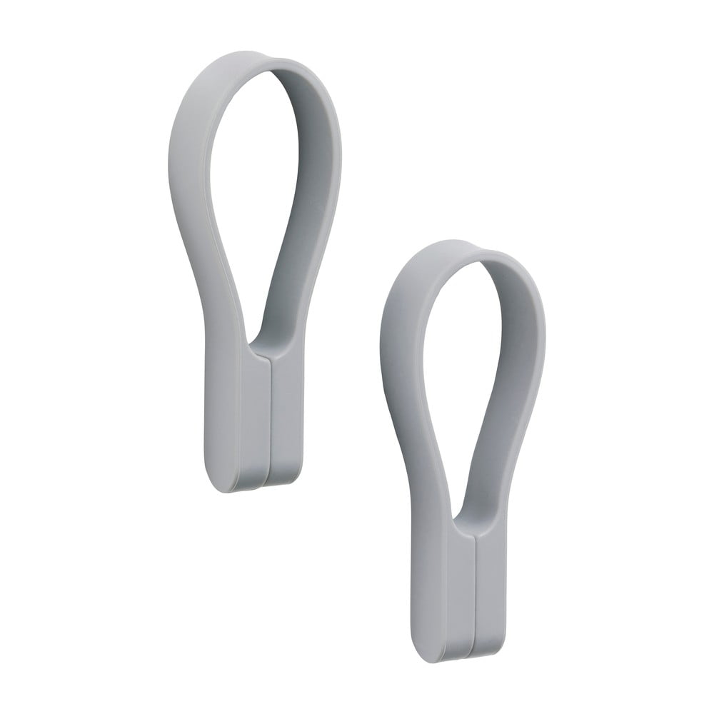 Svetlosivé silikónové pútko 2 ks Loop – Zone