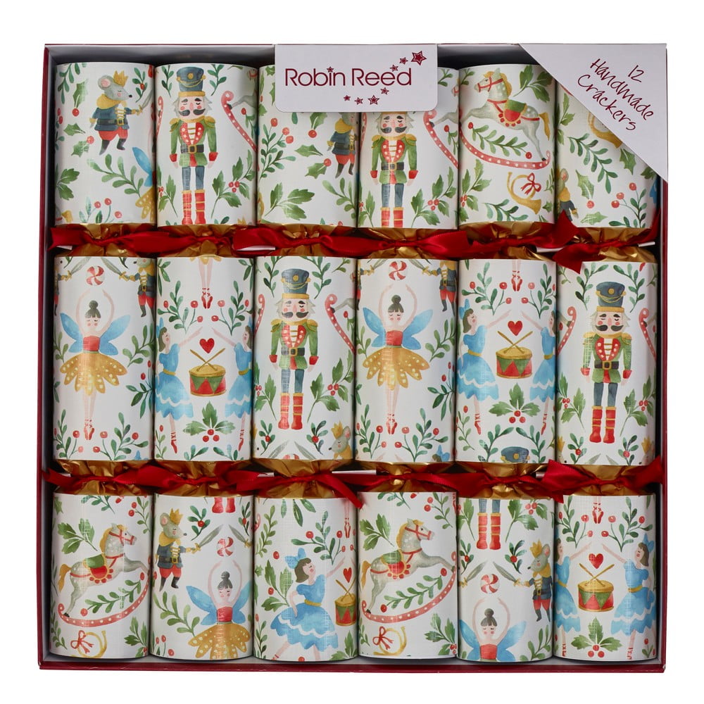 Vianočné crackery v súprave 12 ks Sugarplum – Robin Reed