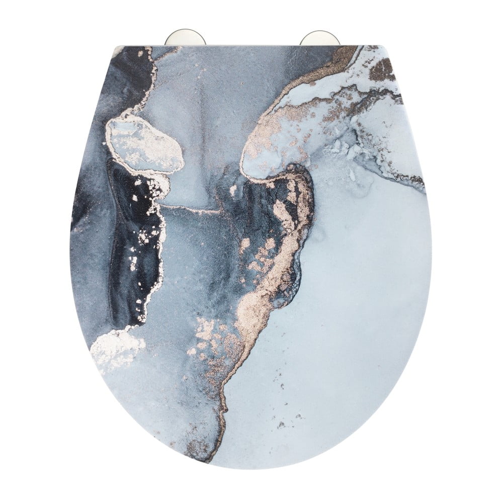 Záchodová doska s automatickým zatváraním 37,5 x 44,5 cm Licata - Wenko