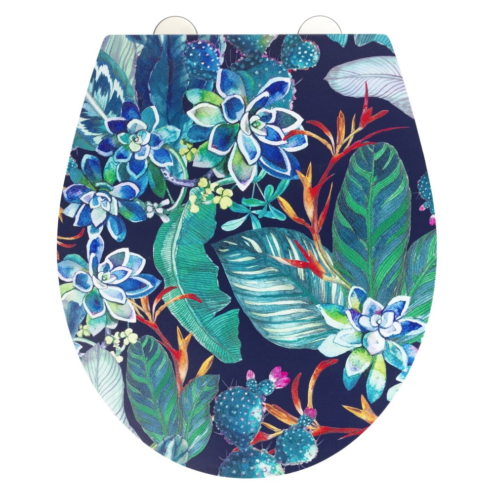 Záchodová doska s automatickým zatváraním 37,5 x 44,5 cm Manaus - Wenko