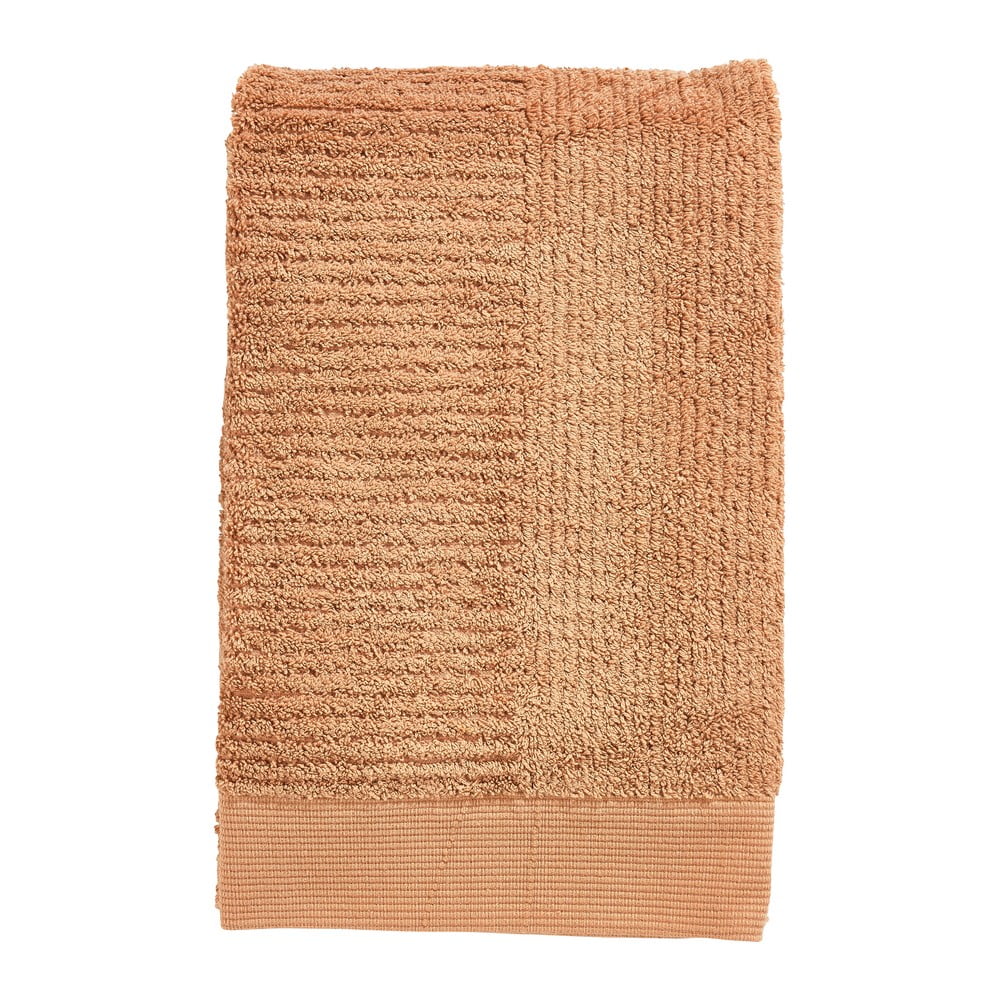 Žltá froté bavlnená osuška 70x140 cm Classic – Zone