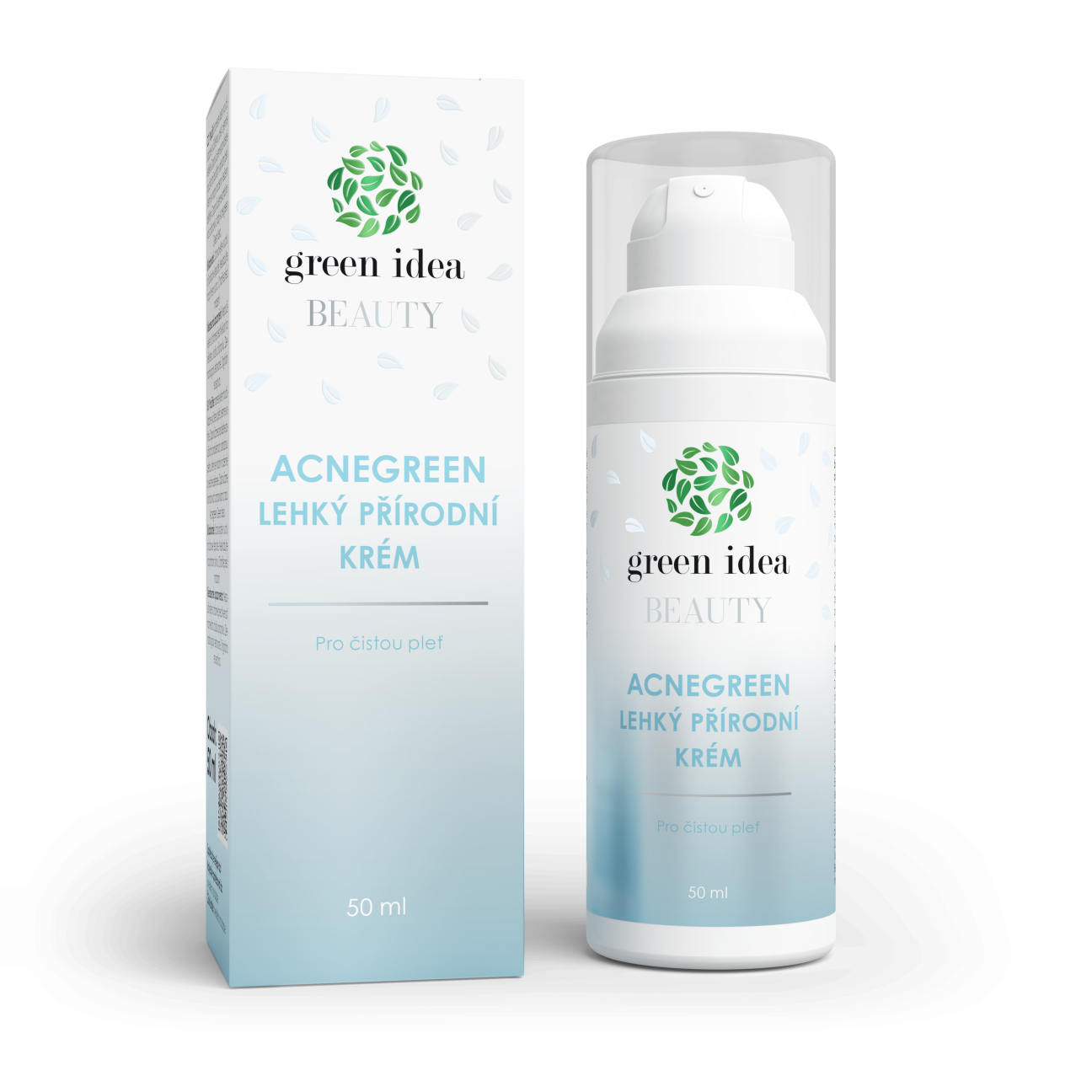 Acnegreen – ľahký prírodný krém 50 ml – Green idea