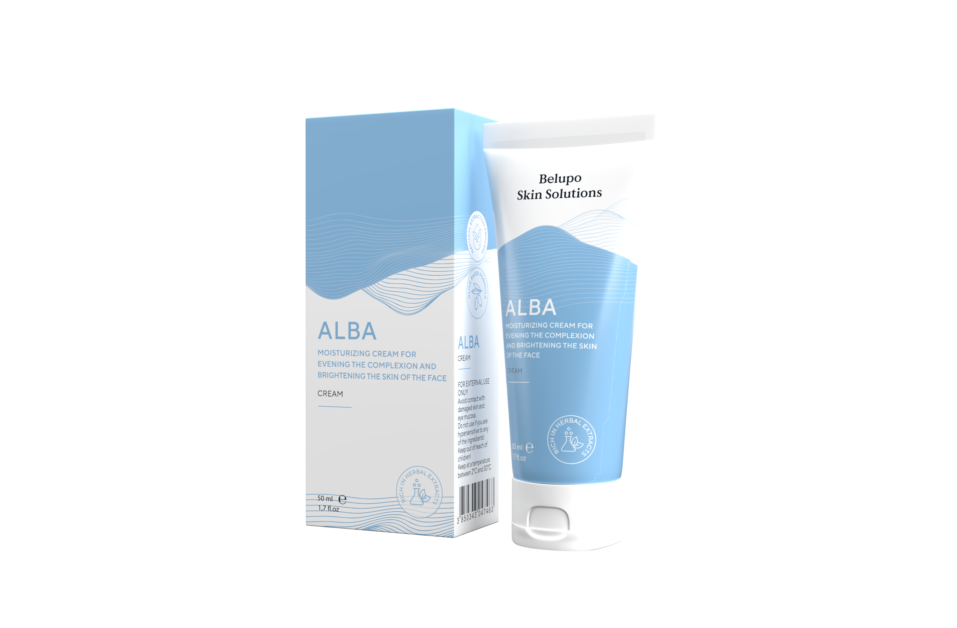 ALBA HYDRATACNY KREM NA TVAR