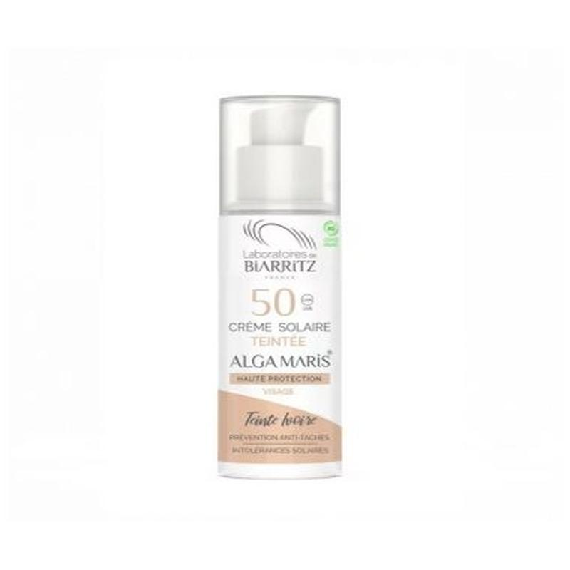 ALGA MARIS tónovací krém s faktorom SPF50 - Obsah 50 ml, Odtieň 01 ivory