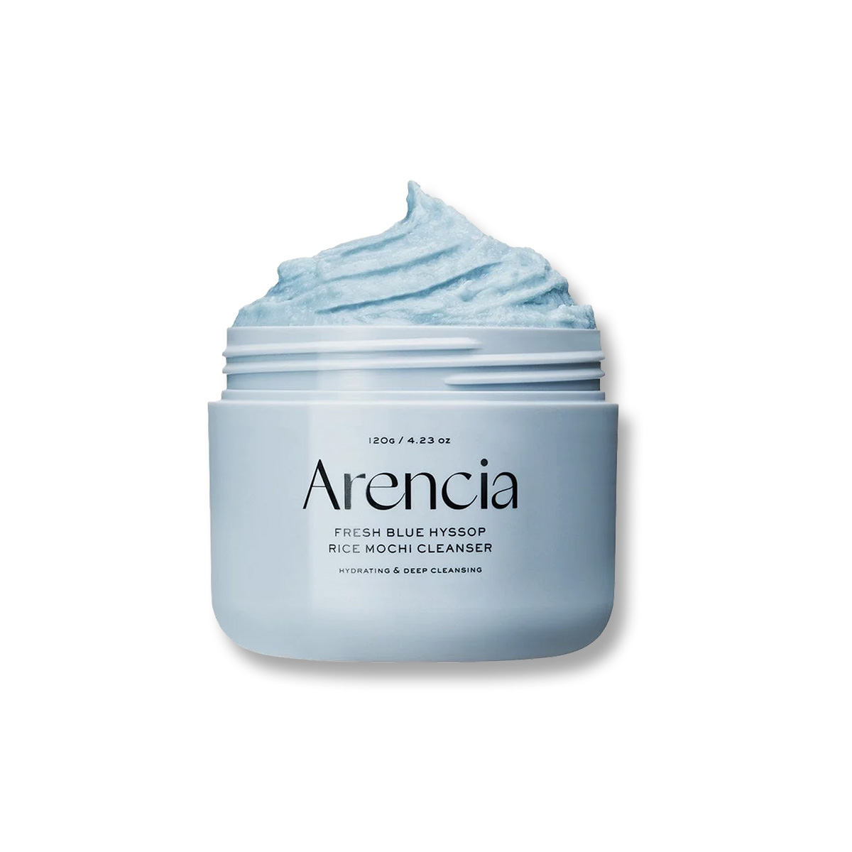 Arencia Fresh Blue Hyssop Rice Mochi Cleanser