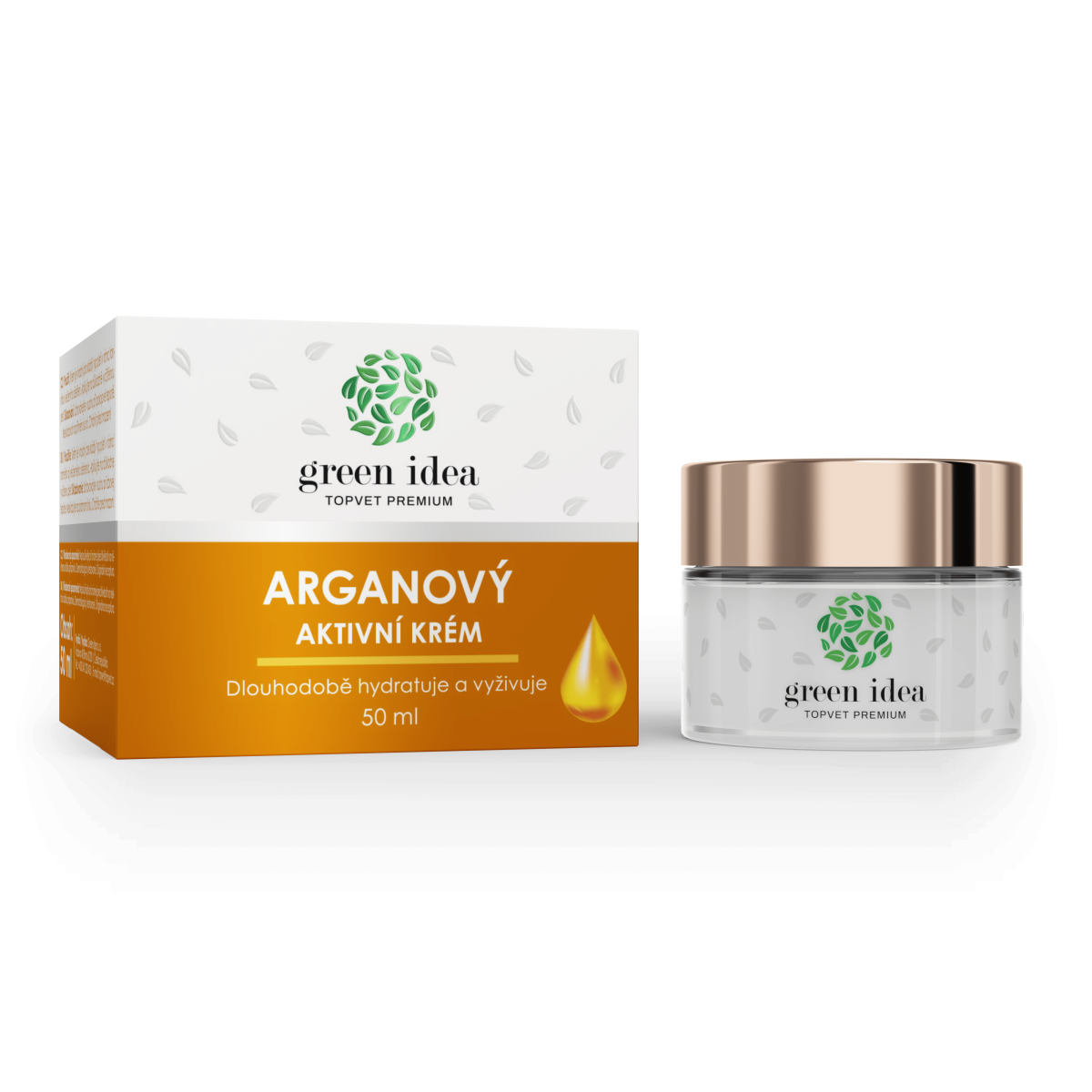 Arganový aktívny krém 50 ml - Green idea