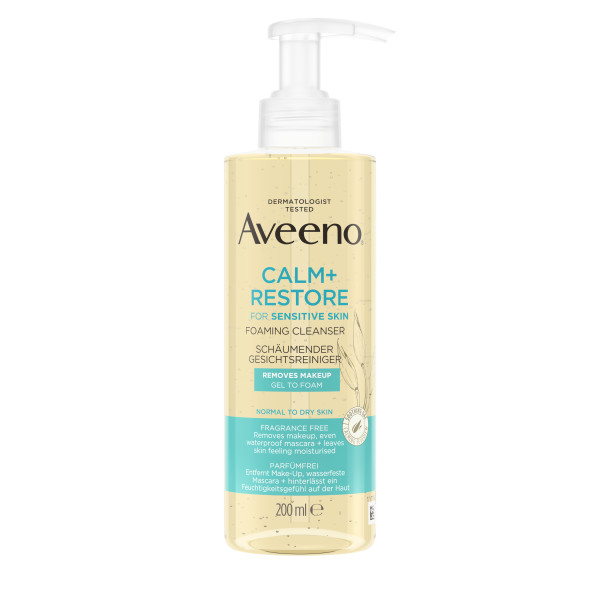 Aveeno® CALM+RESTORE™ Čistiaca pena
