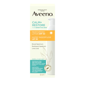 Aveeno® CALM+RESTORE™ Hydratačné mlieko SPF 50