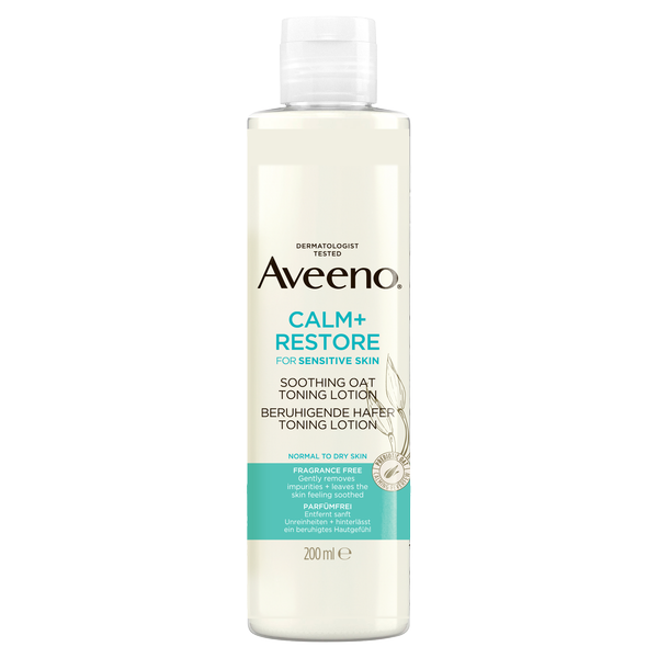 AVEENO® Calm+Restore Upokojujúci toner s ovsom