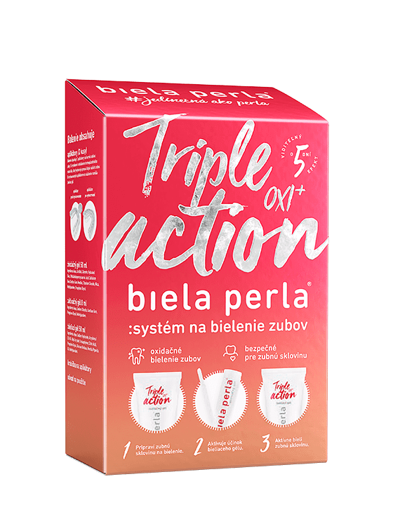 Biela Perla Systém triple action oxi+
