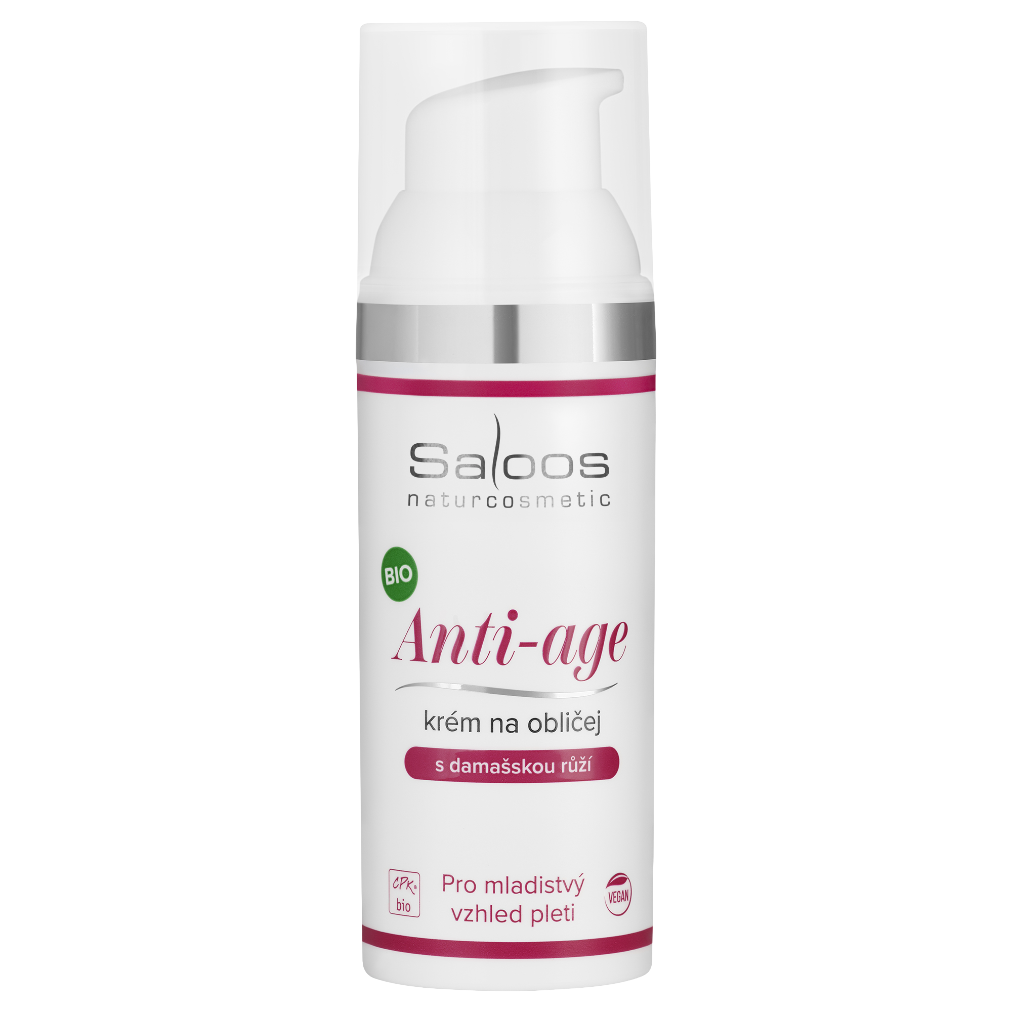 BIO pleťový anti – age krém s damascénskou ružou