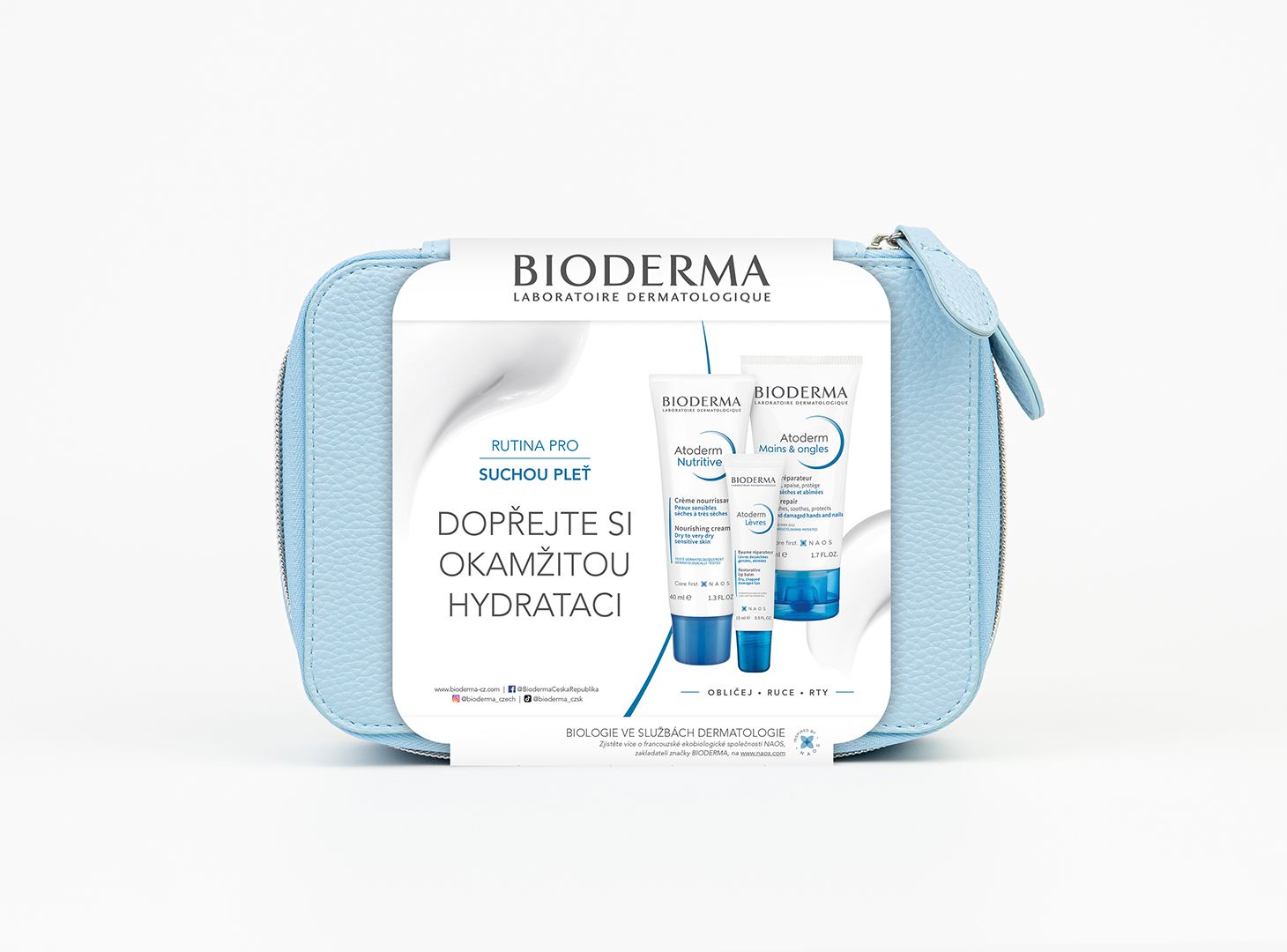 Bioderma Atoderm darčekový balíček pre suchú pleť