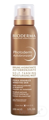 Bioderma Photoderm Autobronzant hydratačný sprej na opaľovanie