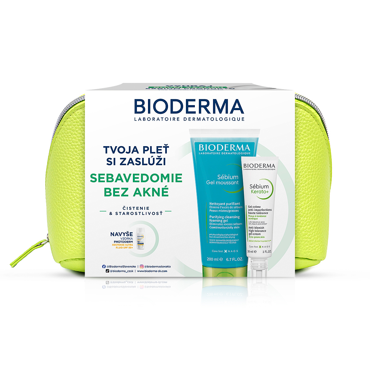 Bioderma Sébium darčekový balíček pre pleť s akné