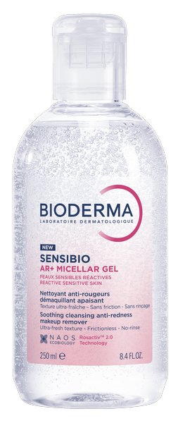BIODERMA Sensibio AR+ Micelárny čistiaci gél pre citlivú pleť so začervenaním