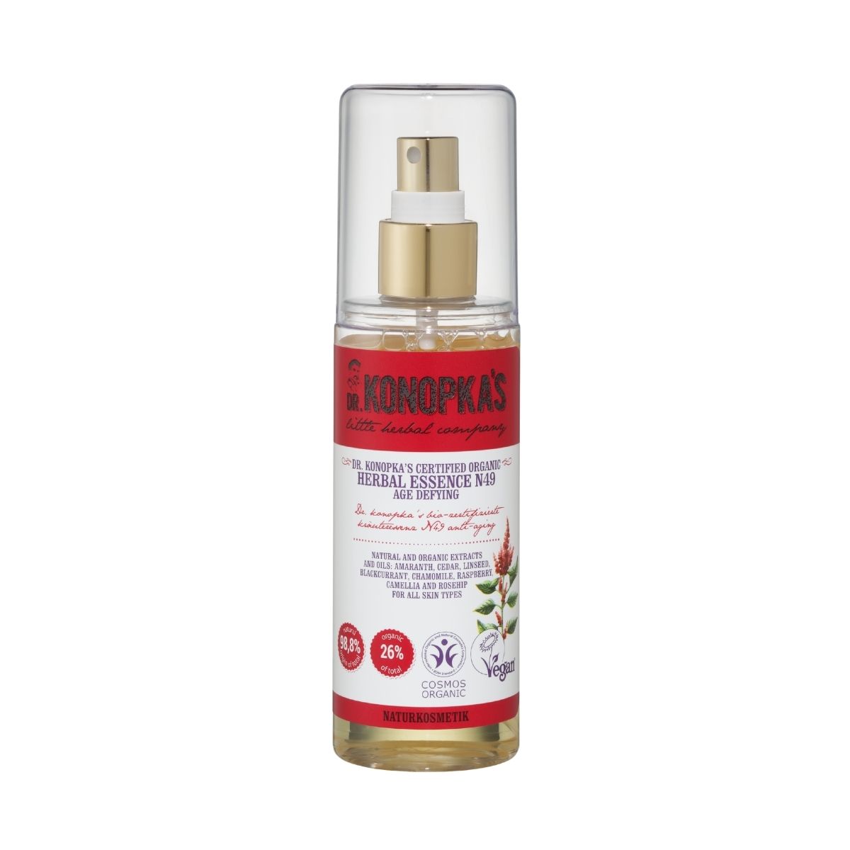Bylinná esencia №49 – anti-age starostlivosť - 125 ml - Dr. Konopka's