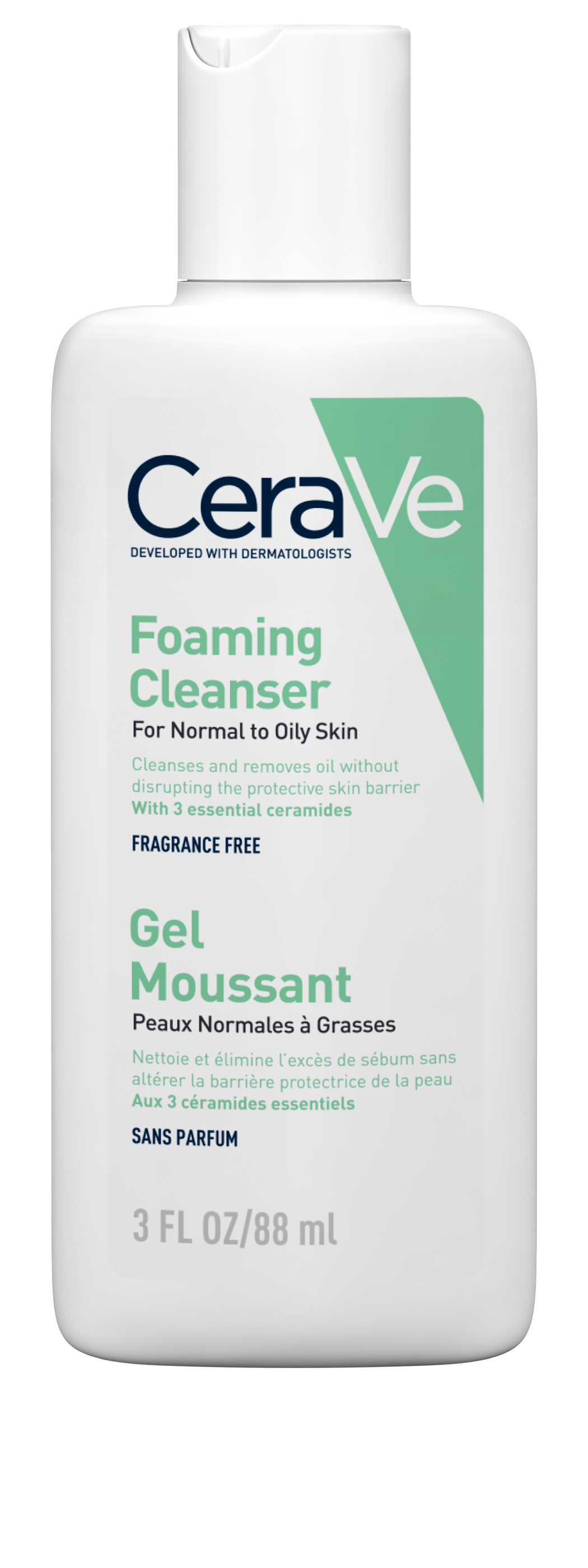 CeraVe čistící pěnový gel pro normální až mastnou pokožku