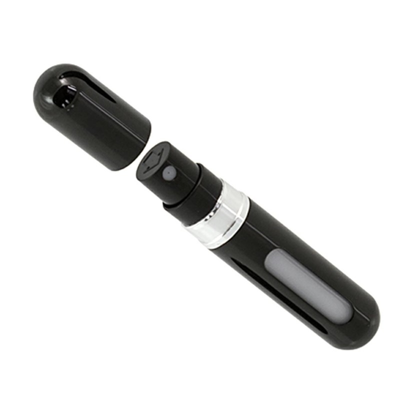 Cestovný rozprašovač na parfum – čierny