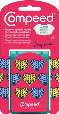 Compeed NÁPLASŤ na pľuzgiere na päty