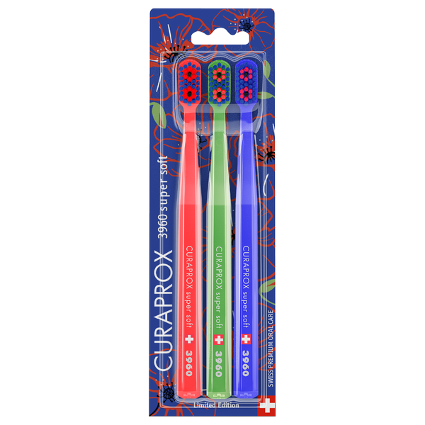CURAPROX CS 3960 super soft, Edícia vlčích makov
