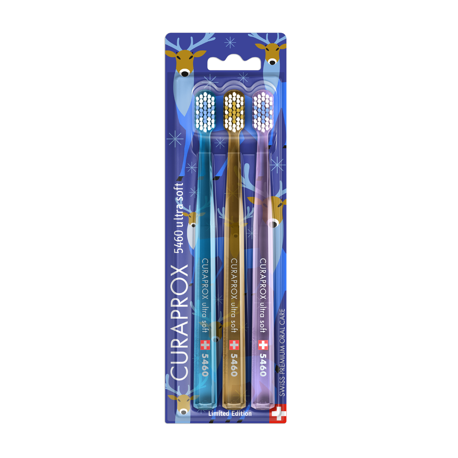 CURAPROX CS 5460 ultra soft, Sobia edícia 3 ks v balení