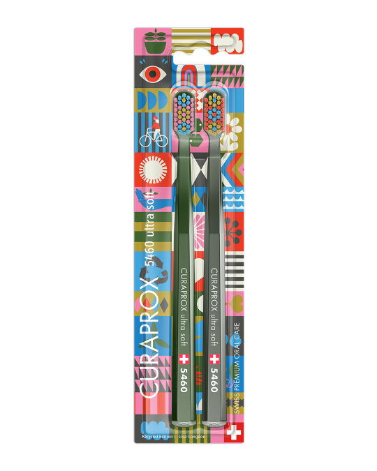 Curaprox CS 5460 ultra soft, Zelená edícia 2026