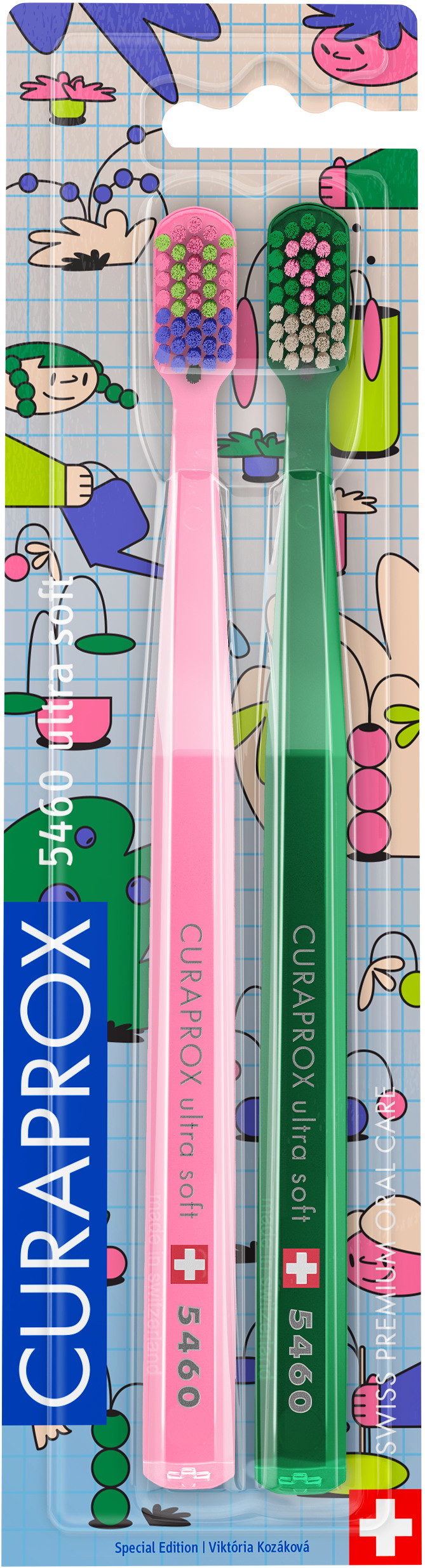 CURAPROX CS 5460 ultra soft Živá edícia, 2 ks v balení