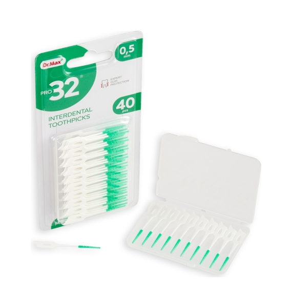 Dr. Max PRO32 Medzizubné špáradlo 0,5 mm